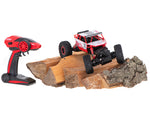 Mașină telecomandă RC Rock Crawler HB 2.4GHz 1:18 roșie