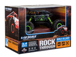 Mașină telecomandă RC Rock Crawler HB 2.4GHz 1:18 verde