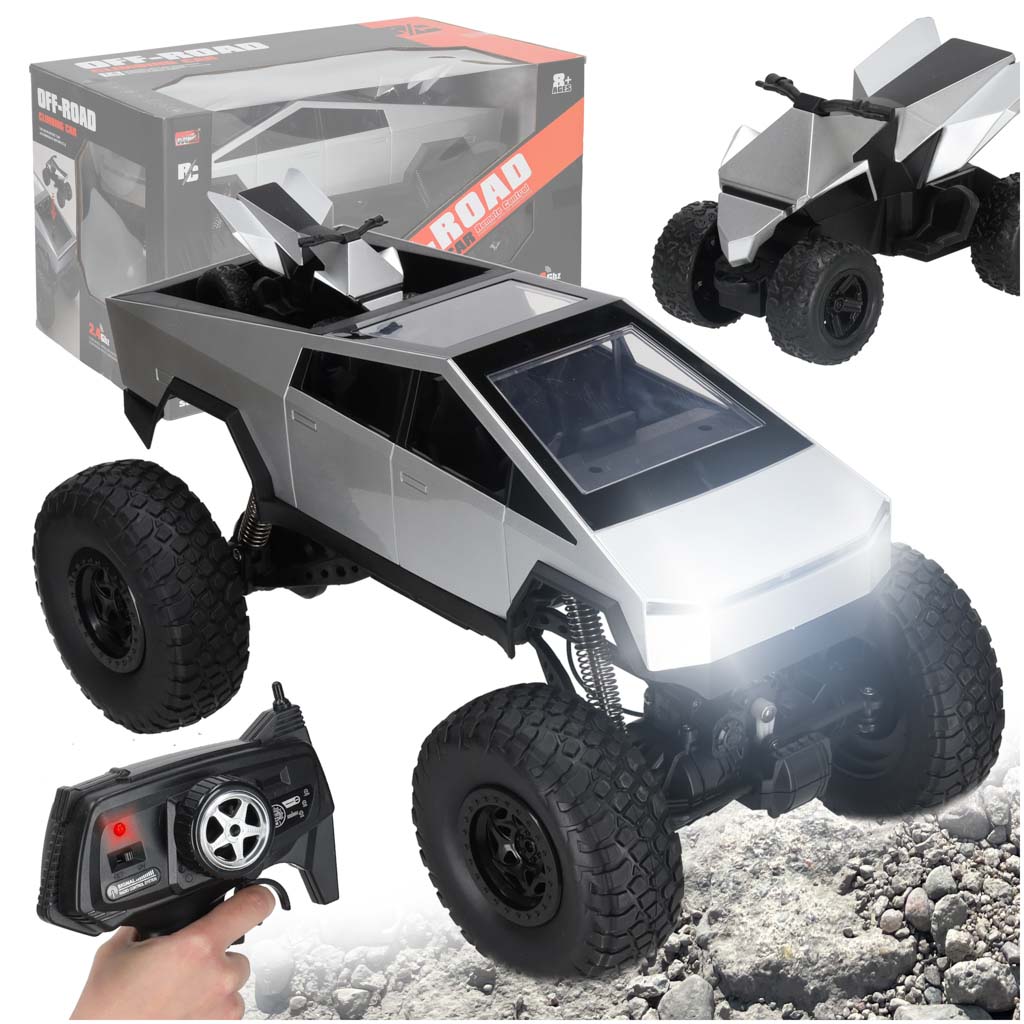 Camionetă cu telecomandă, vehicul de cățărat, 1:8, 2,4 GHz