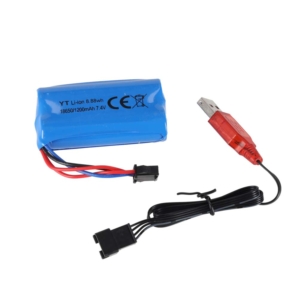 Camionetă cu telecomandă, vehicul de cățărat, 1:8, 2,4 GHz