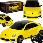Mașină telecomandă galbenă Rastar 78000 Volkswagen Beetle 1:14