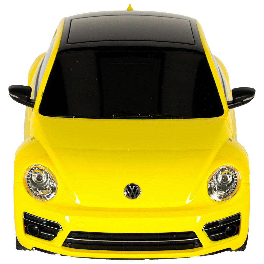 Mașină telecomandă galbenă Rastar 78000 Volkswagen Beetle 1:14