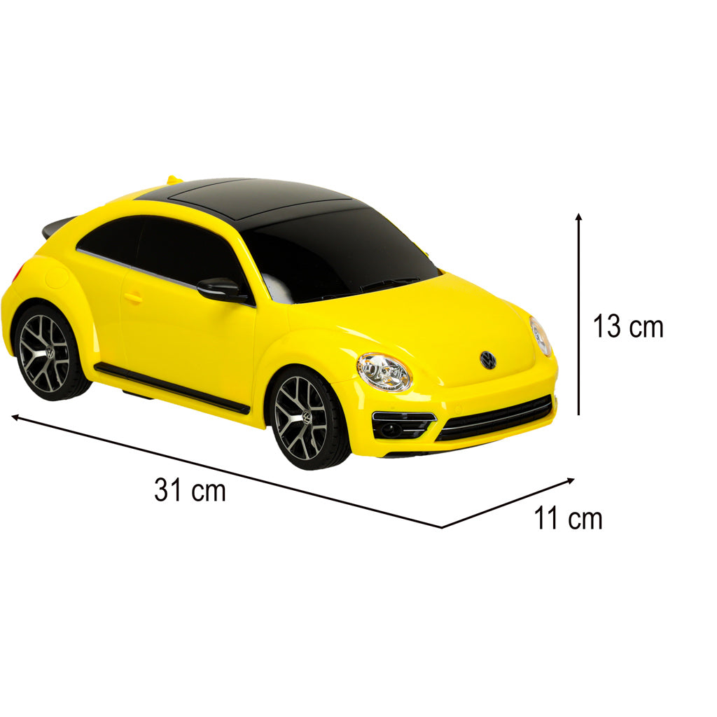 Mașină telecomandă galbenă Rastar 78000 Volkswagen Beetle 1:14