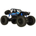 Mașină telecomandă RC Crawler, mașină de cățărat, 1:10 4WD, 48 cm, albastră