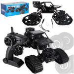 Mașină telecomandă RC Rock Crawler 4 x 4 LHC012 2 în 1 neagră