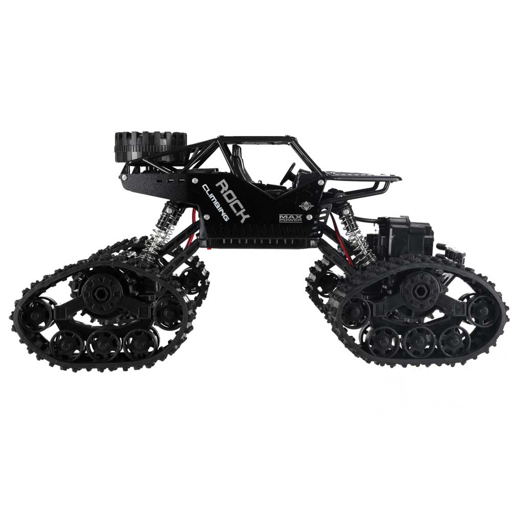 Mașină telecomandă RC Rock Crawler 4 x 4 LHC012 2 în 1 neagră