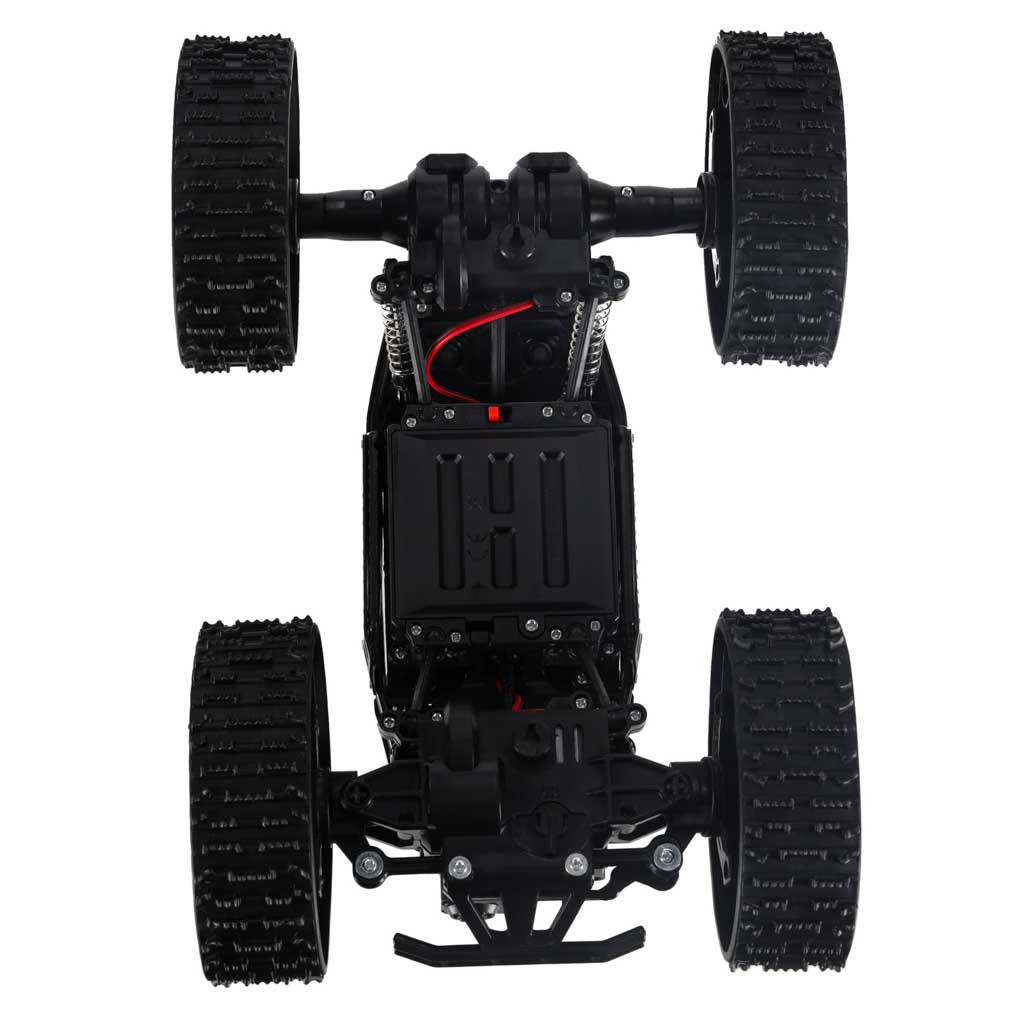 Mașină telecomandă RC Rock Crawler 4 x 4 LHC012 2 în 1 neagră