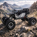 Mașină telecomandă RC Rock Crawler 4 x 4 LHC012 2 în 1 neagră