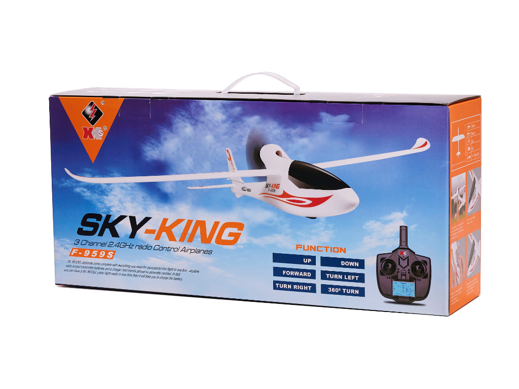 Avion RC cu telecomandă WLtoys Sky King F959S 2.4GHz