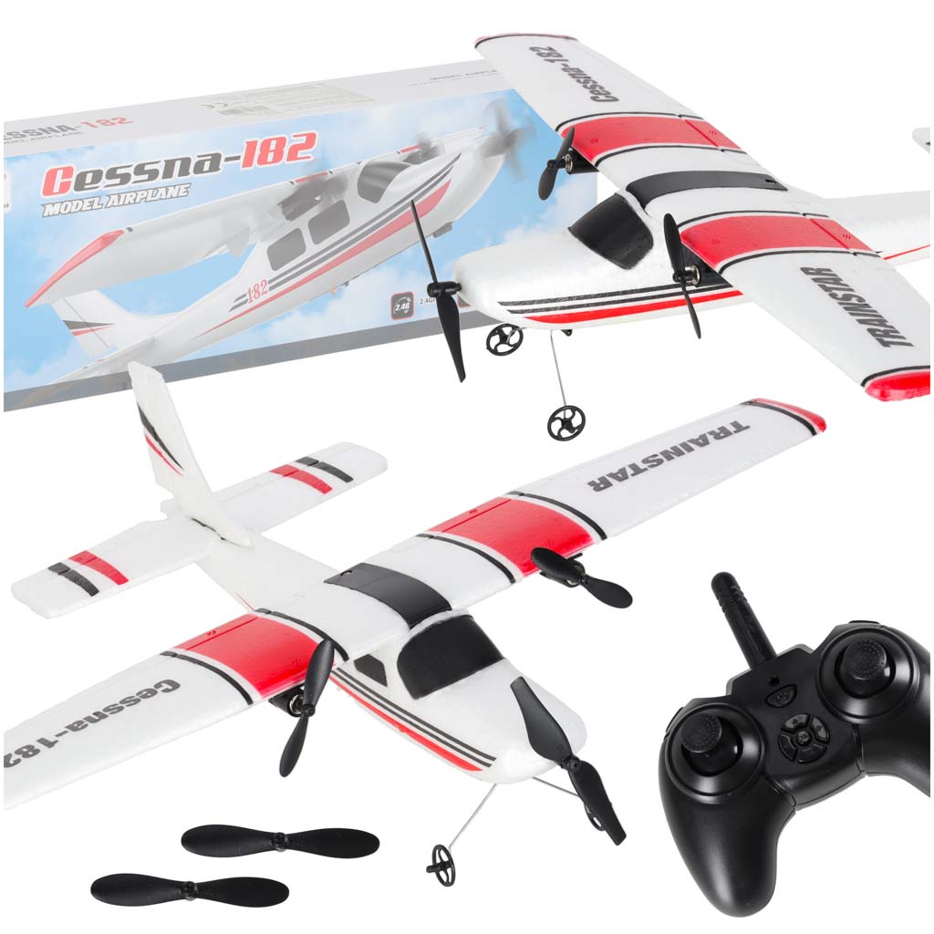 Avion telecomandat Cessna 182 planor acrobat 2.4GHz