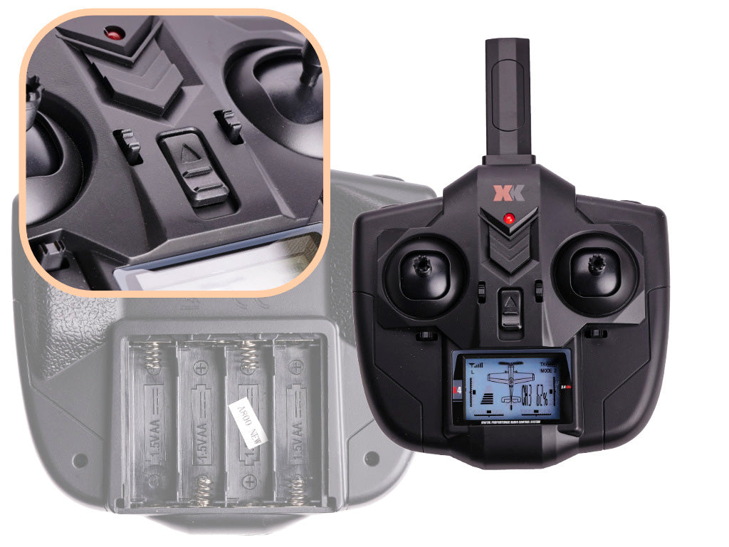 Avion RC cu telecomandă WLtoys Sky King F959S 2.4GHz