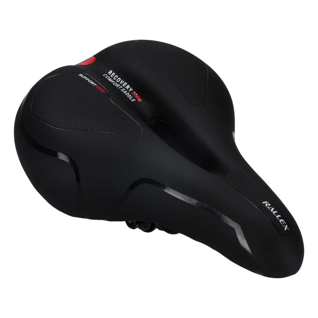 Șa sport pentru bicicletă RALLEX, confortabilă, spumă flexibilă, lumină LED