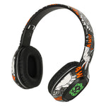Căști wireless Bluetooth RGB Gaming Sport Over-Ear 200mAh Negre