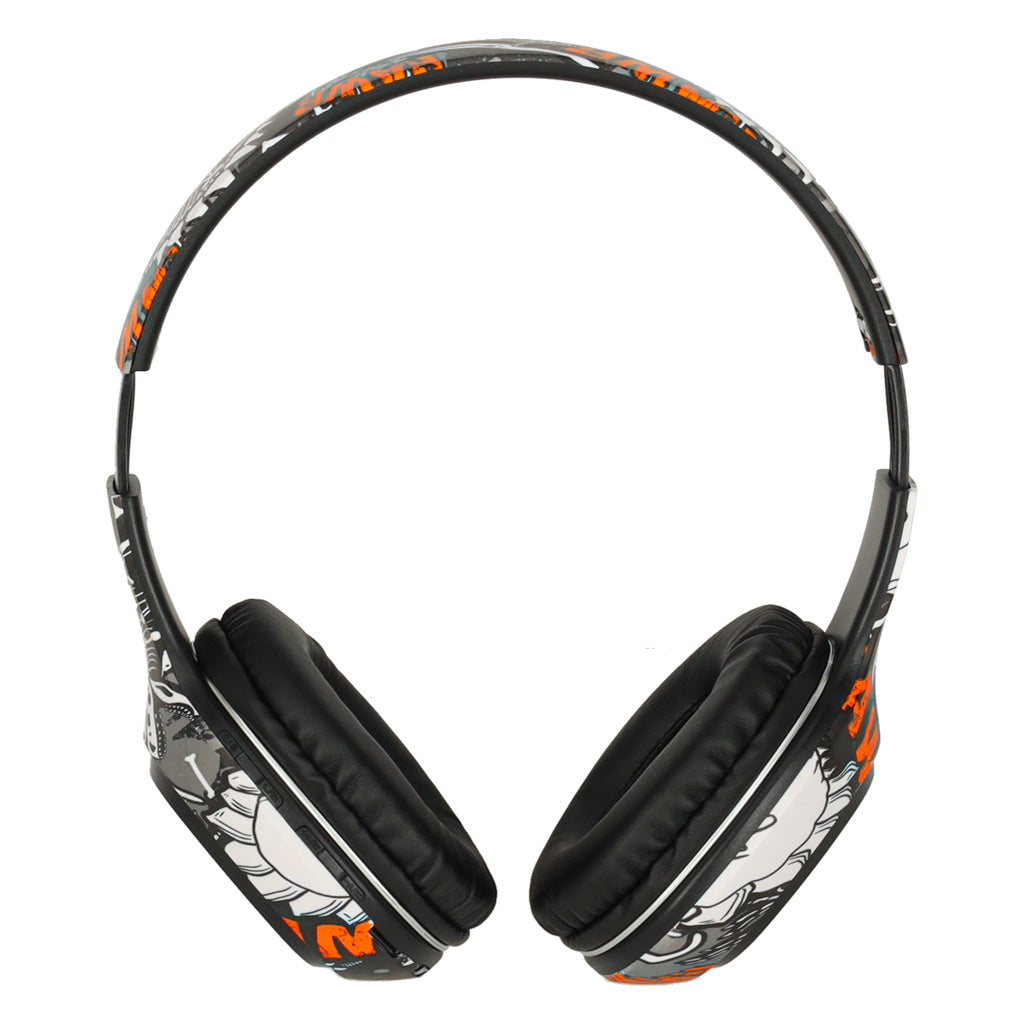 Căști wireless Bluetooth RGB Gaming Sport Over-Ear 200mAh Negre