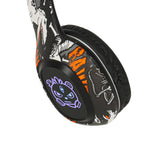 Căști wireless Bluetooth RGB Gaming Sport Over-Ear 200mAh Negre