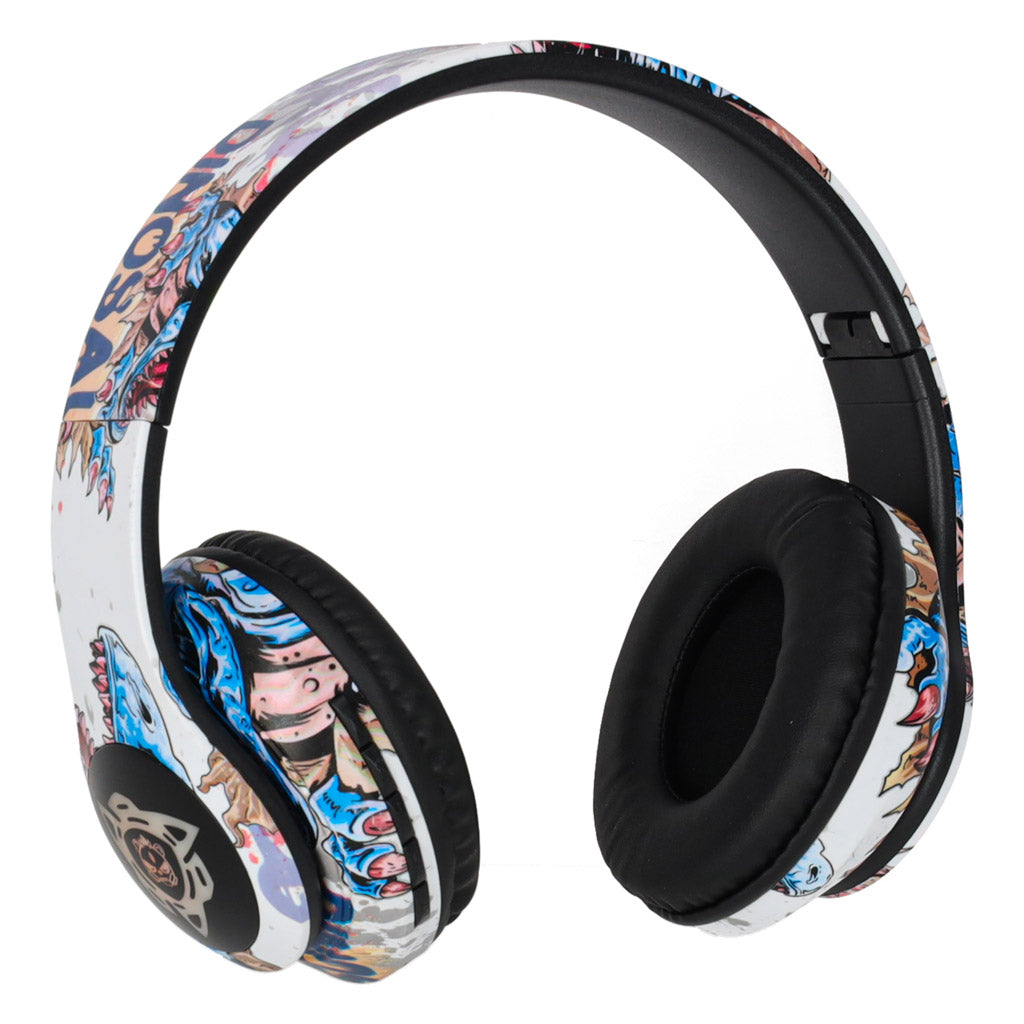 Căști wireless Bluetooth RGB pentru gaming, sport, over-ear, 150mAh