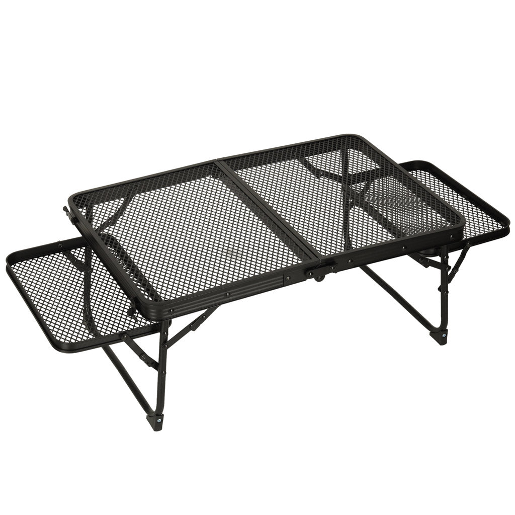 Masă de camping LUARO pentru catering, pliabilă, 87 x 60 x 40 x 27 cm