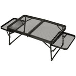 Masă de camping LUARO pentru catering, pliabilă, 87 x 60 x 40 x 27 cm