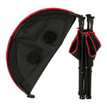 Masă de camping portabilă, pliabilă, cu husă, 72 cm x 72 cm