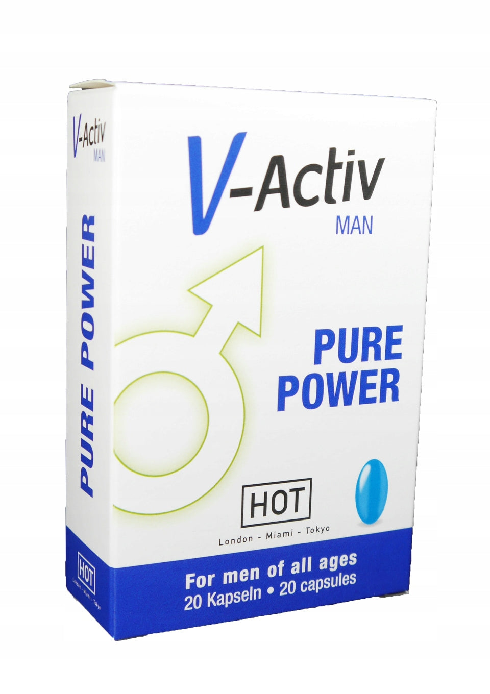 Capsule V Activ pentru bărbați Hot 20 capsule