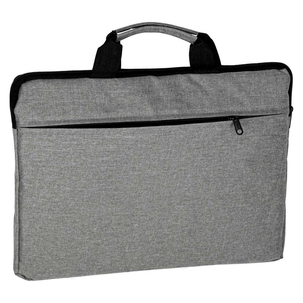 Geantă de umăr pentru laptop de 15,6 inch, servietă business pentru femei, bărbați, gri