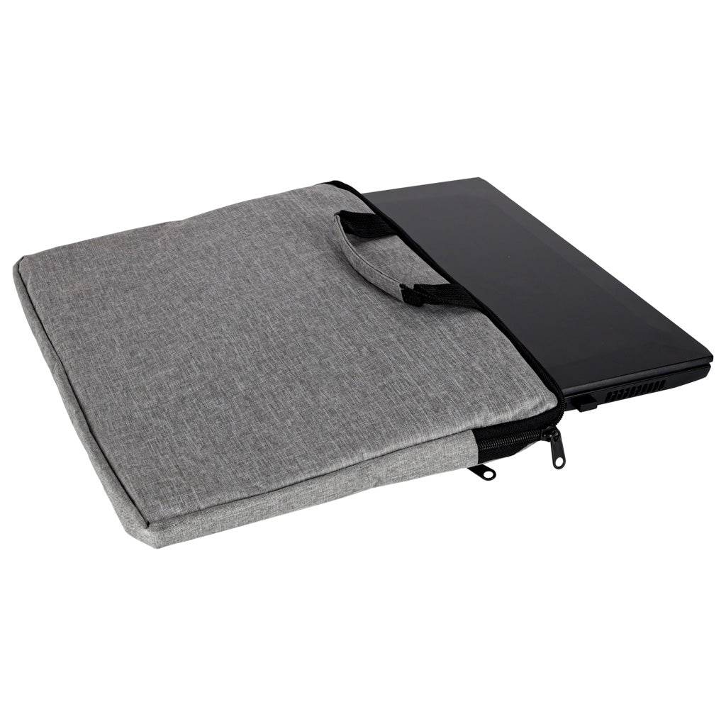 Geantă de umăr pentru laptop de 15,6 inch, servietă business pentru femei, bărbați, gri