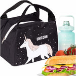 Geantă termică de prânz pentru micul dejun, izolată, unicorn