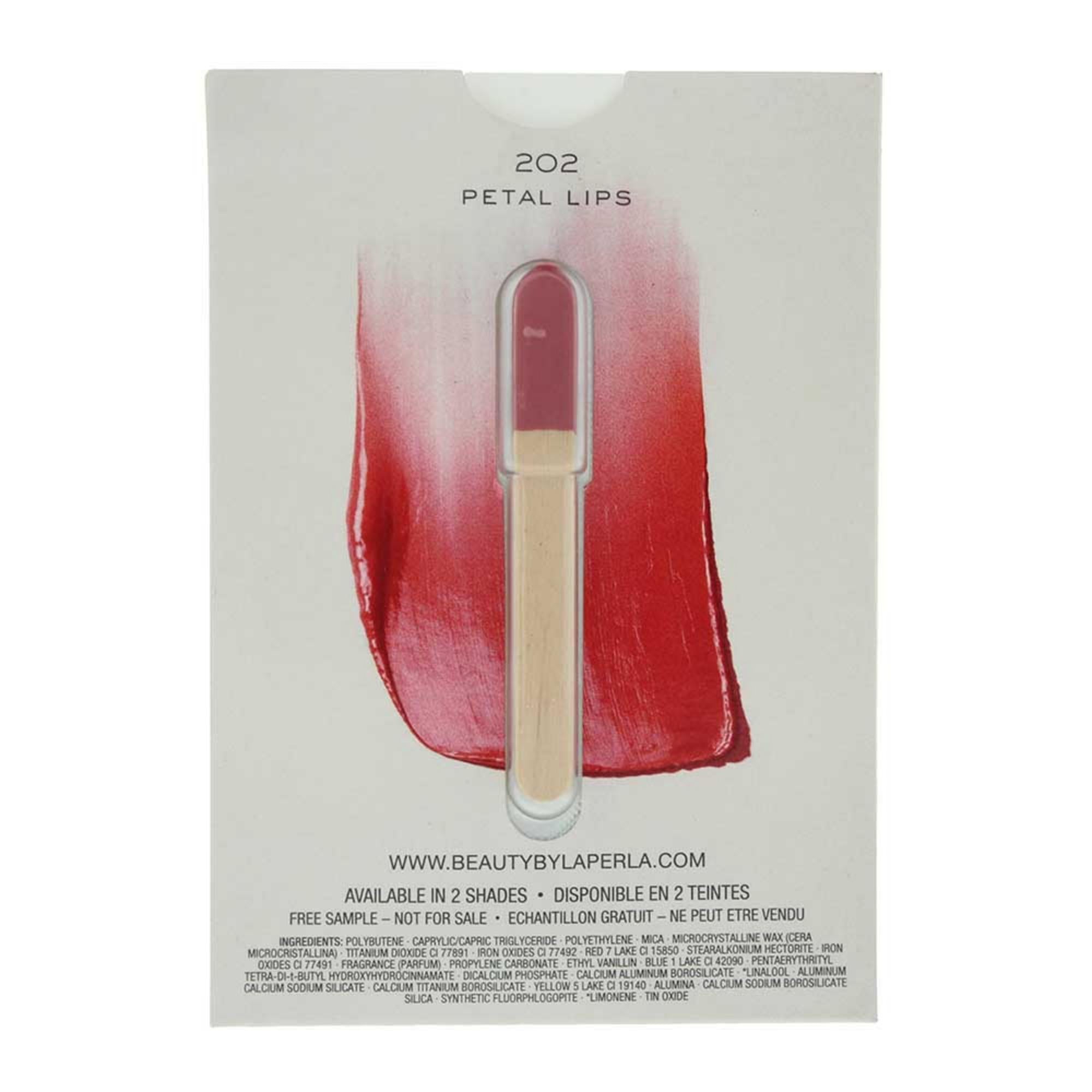 La Perla, Satin Lips, Ruj cremos, 202, Petală, 0.08 g *Mostră