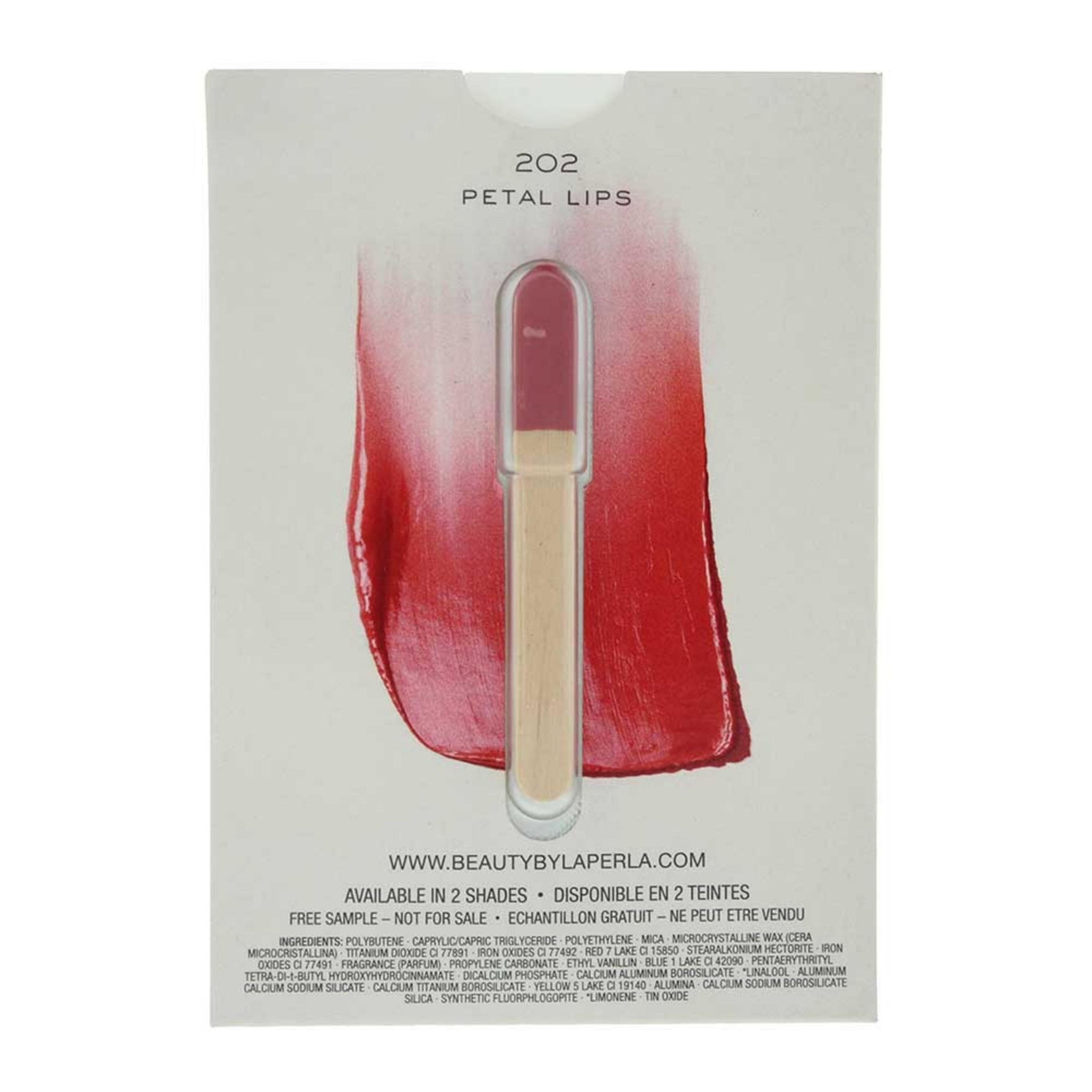 La Perla, Satin Lips, Ruj cremos, 202, Petală, 0.08 g *Mostră