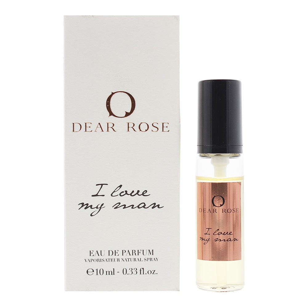 Roos & Roos, Dear Rose I Love My Man, Apă de parfum, Pentru femei, 10 ml