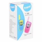 Set de 2 stații walkie-talkie pentru copii