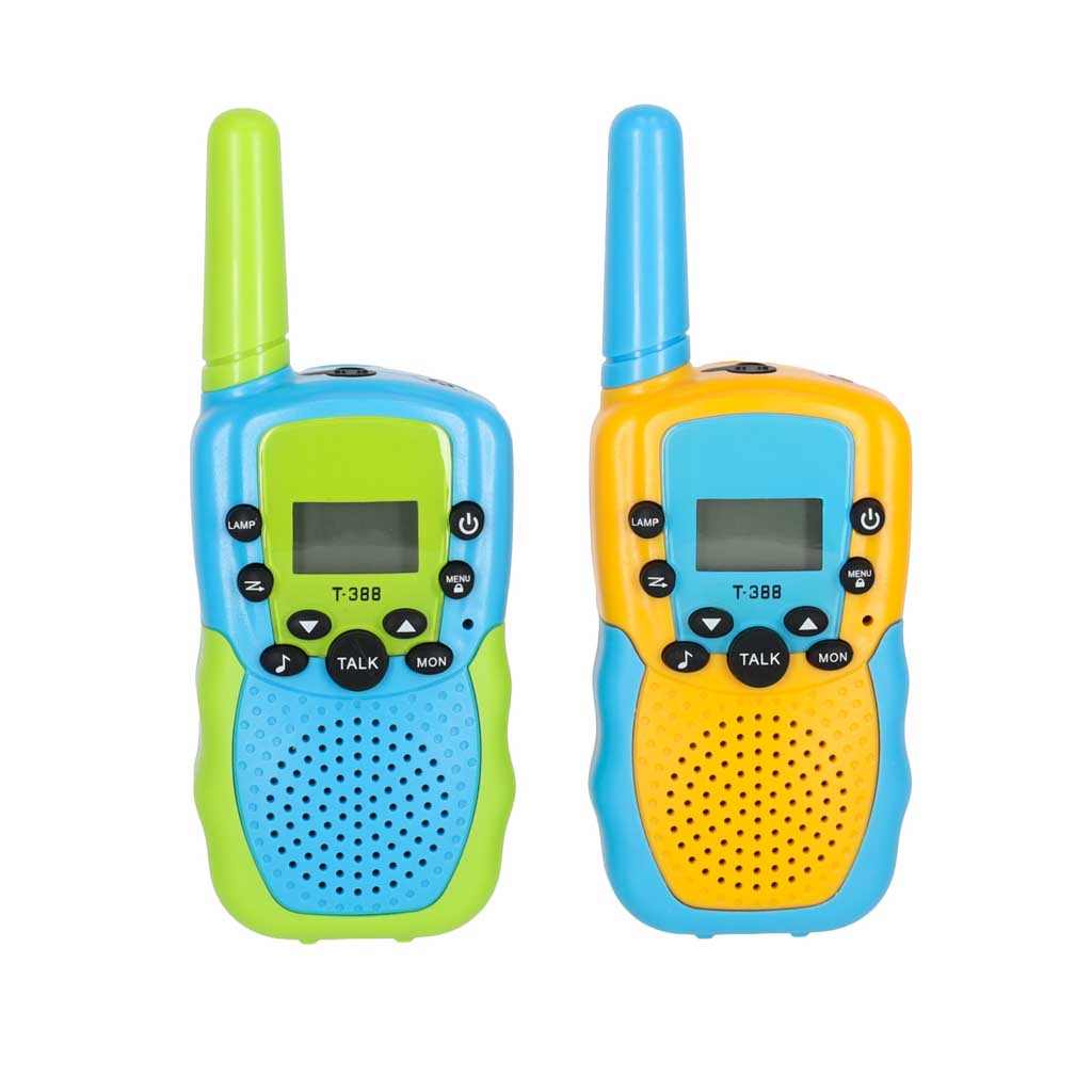 Set de 2 stații walkie-talkie pentru copii