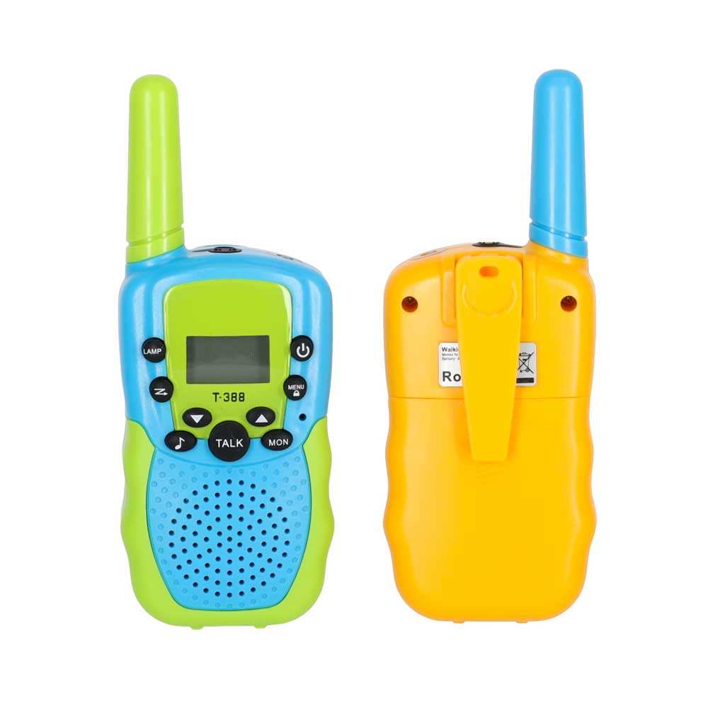 Set de 2 stații walkie-talkie pentru copii