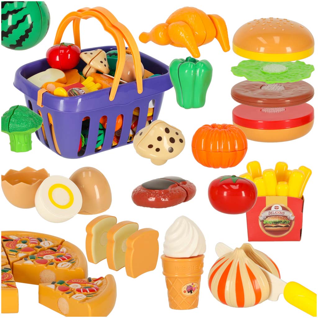 Velcro alimentar pentru legume, pentru tăiere în coș, accesorii 26 articole