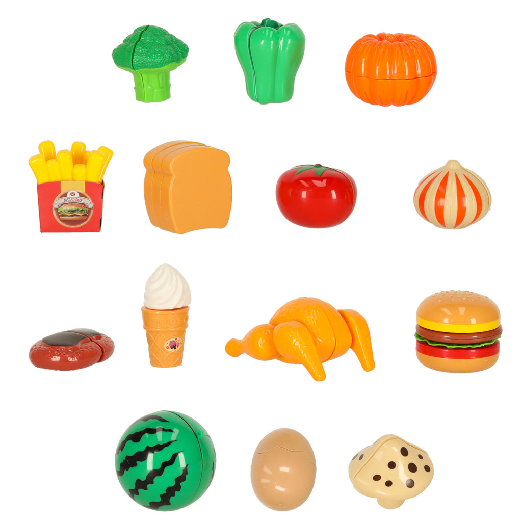 Velcro alimentar pentru legume, pentru tăiere în coș, accesorii 26 articole