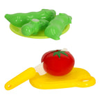 Legume, fructe, ghivece de tăiat, coș de cumpărături, accesorii