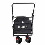 Cărucior de transport LUARO, pat de camping pliabil 2 în 1