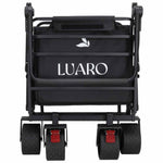 Cărucior de transport LUARO, pat de camping pliabil 2 în 1