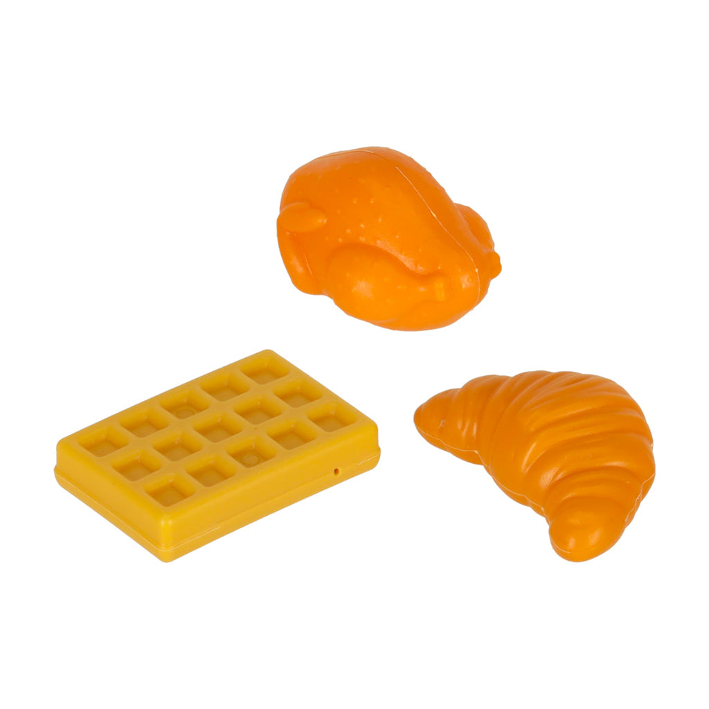 Set de bucătărie: Cuptor cu microunde, Prăjitor de pâine, Mixer + Mâncare și accesorii – Distracție culinară