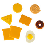 Set de bucătărie: Cuptor cu microunde, Prăjitor de pâine, Mixer + Mâncare și accesorii – Distracție culinară