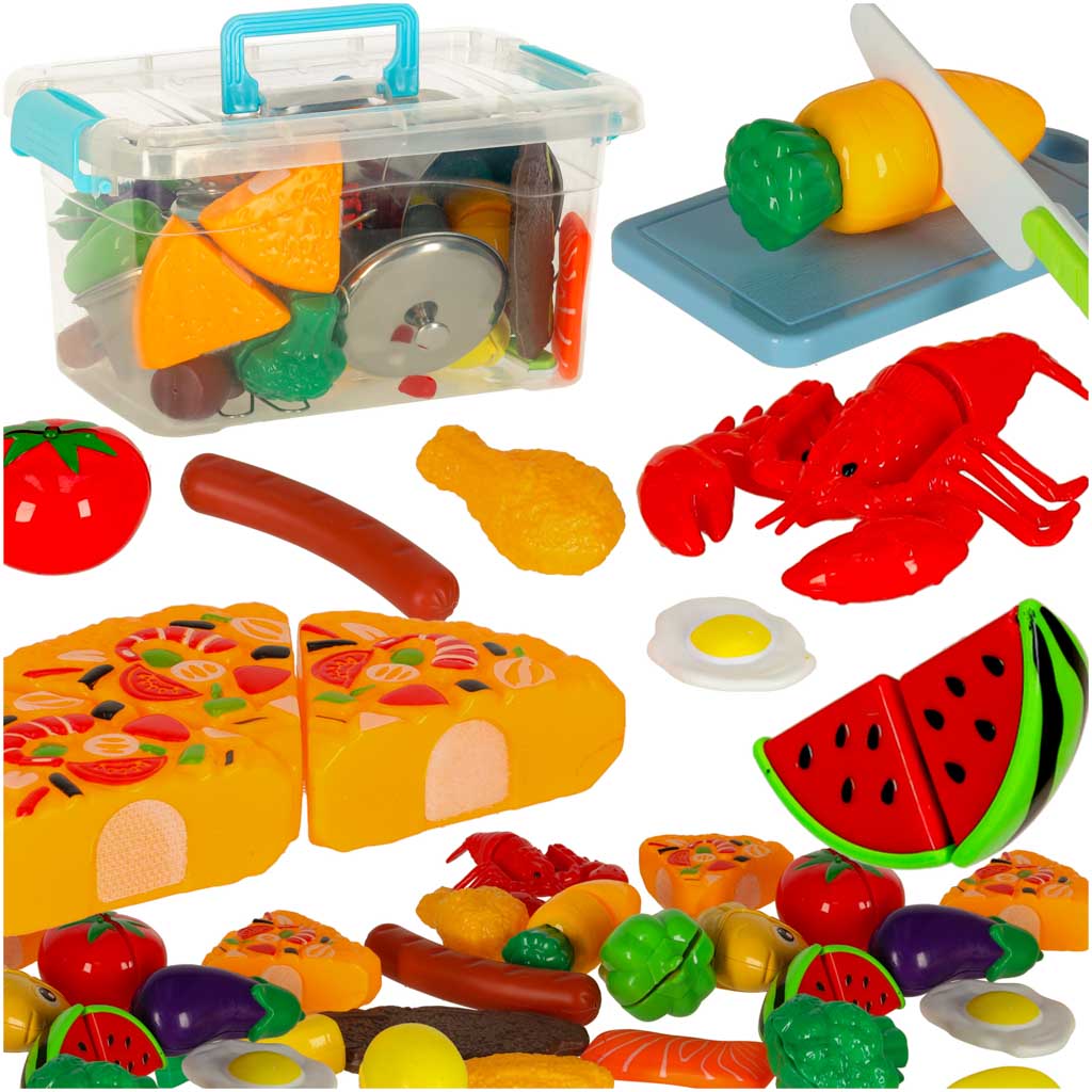 Set de tocat fructe și legume cu 36 de piese și accesorii – Distracție creativă la gătit