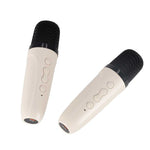 Set karaoke difuzor Bluetooth LED RGB 2 microfoane USB