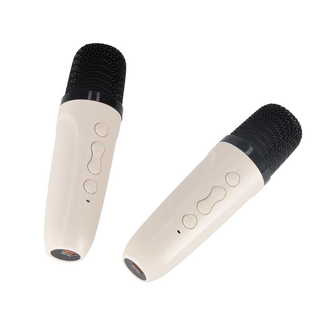 Set karaoke difuzor Bluetooth LED RGB 2 microfoane USB