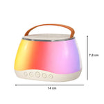 Set karaoke difuzor Bluetooth LED RGB 2 microfoane USB