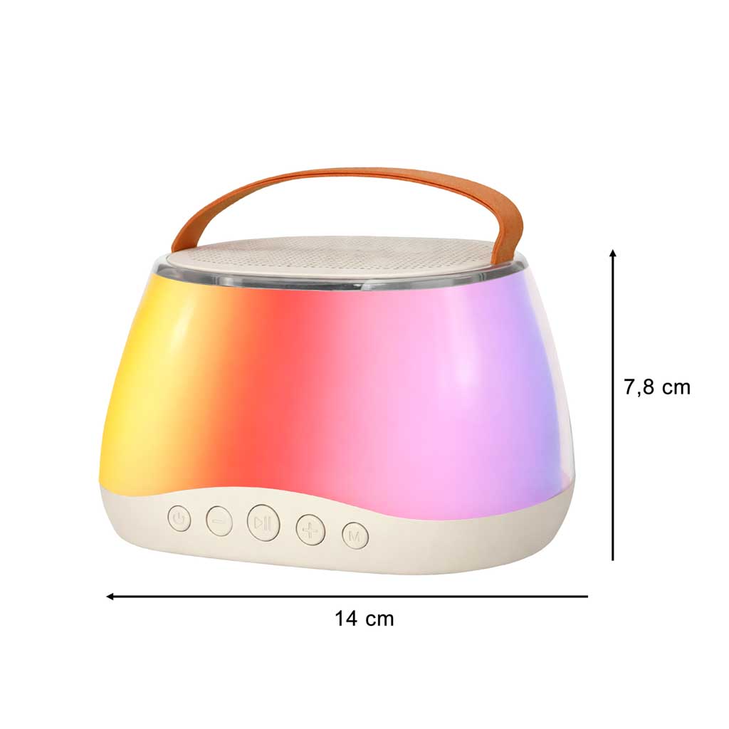 Set karaoke difuzor Bluetooth LED RGB 2 microfoane USB