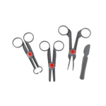 Set mare de doctor stație medicală doctor mic ekg radiografie lumină sunet