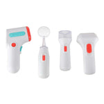 Set mare de doctor stație medicală doctor mic ekg radiografie lumină sunet