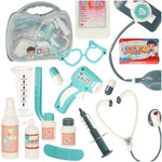 Set de doctor într-o valiză, doctoriț mic, accesorii, sunet, lumină