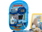Set de medic cu accesorii într-o cutie cu 34 de piese + masă
