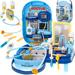 Set de medic cu accesorii într-o cutie cu 34 de piese + masă